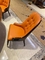 La silla de la parte posterior de Gelaimei Gray Wooden Hotel Chairs Button modificó para requisitos particulares