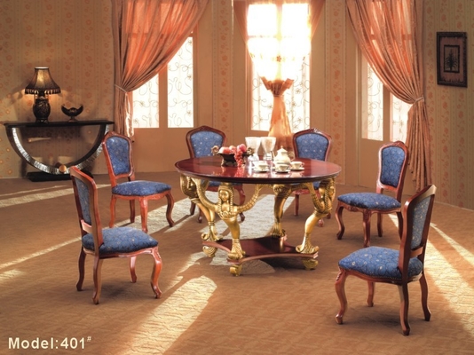 Mesa de comedor del hotel de Gelaimei y hotel de las sillas que cena estándar de los muebles ISO9001