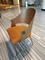 Los SS de oro enmarcan sillas del comedor del hotel de los muebles del restaurante del hotel de la tapicería de la tela